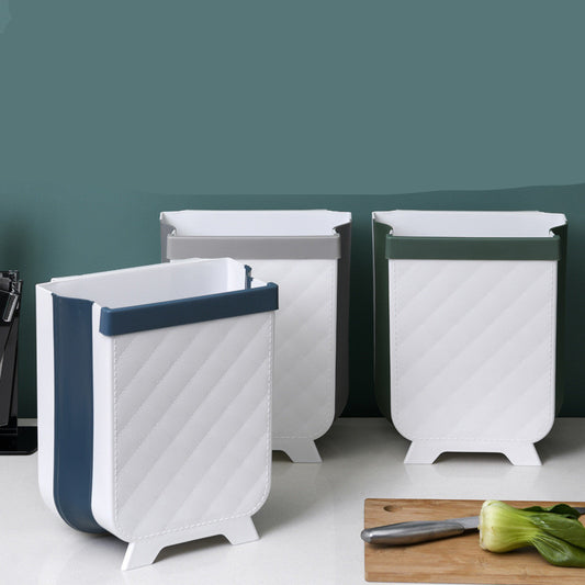 Foldable 7L Kitchen Waste Bin | Collapsible Rubbish Bin
