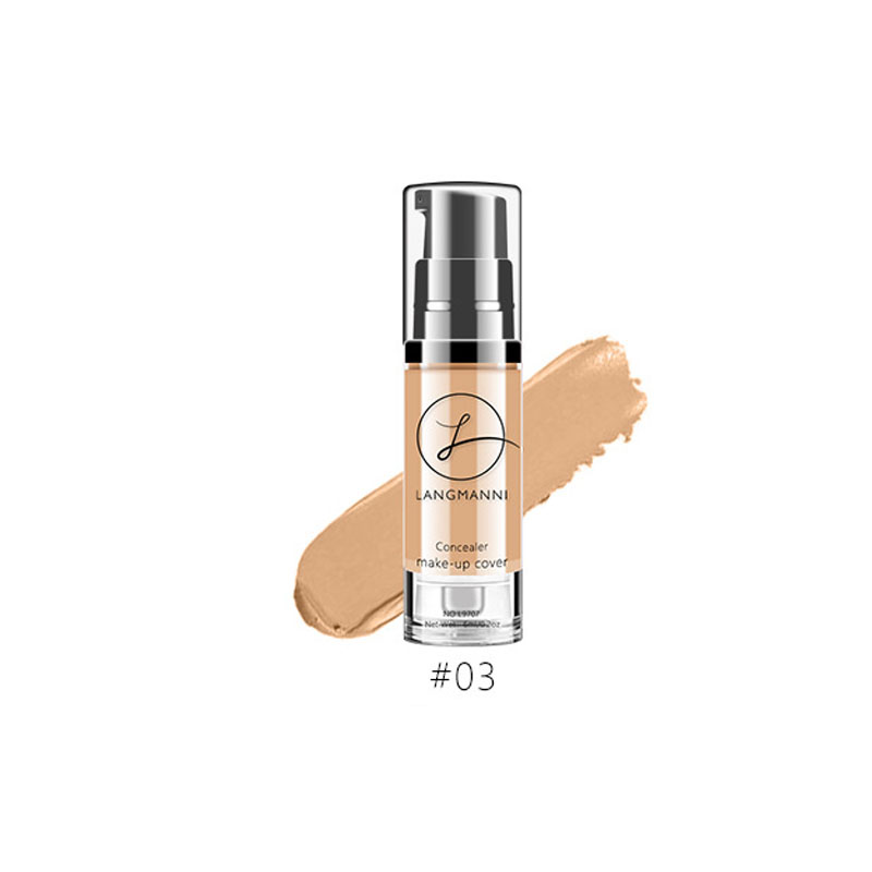 Waterproof Liquid Foundation & Concealer – Brightening 6ml, 6 Shades