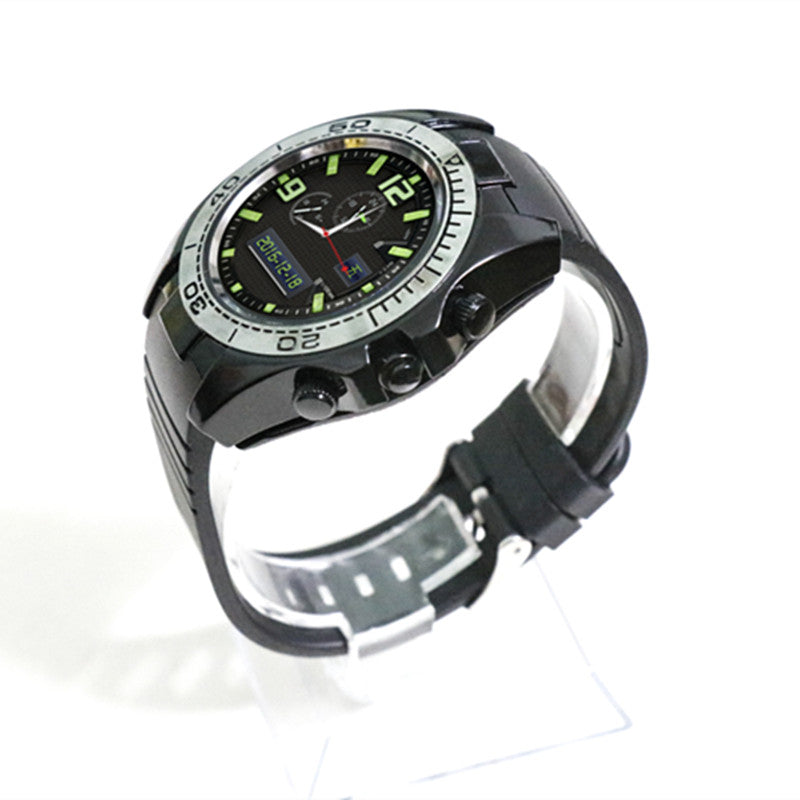 Full Round Screen Bluetooth Smartwatch – 240×240 Touch, 380mAh