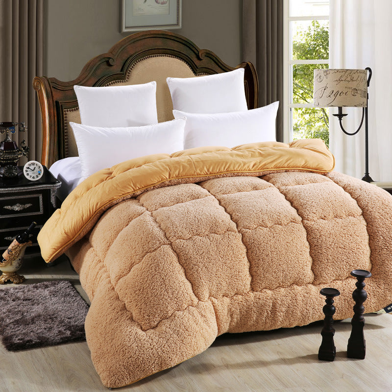 Polyester Cashmere Winter Quilt | Thick & Warm | 3 Sizes