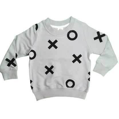 Children's 100% Cotton Round Neck Long Sleeve Sweatshirt | Boys & Girls
