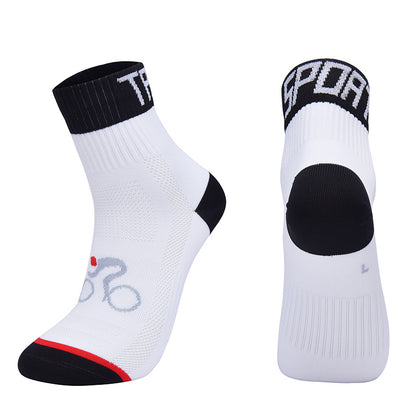 Professional Nylon Cycling & Running Socks EU 35-46 – 5 Colours