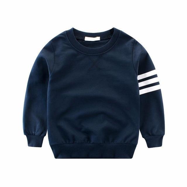 Children's Cotton Pullover Sweater | Long Sleeve Kids Jumper