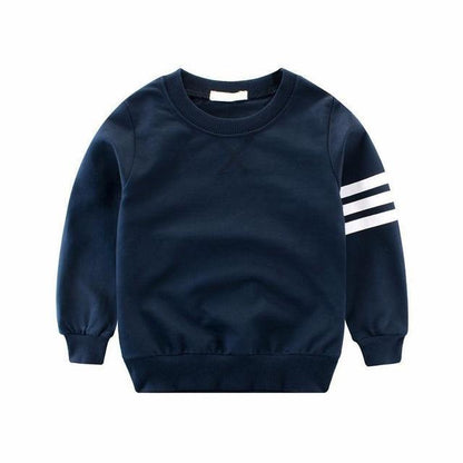 Children's Cotton Pullover Sweater | Long Sleeve Kids Jumper
