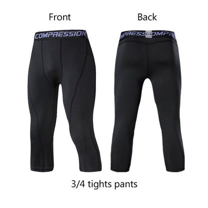 Men's Compression Pants – Sports Leggings, Multiple Colours, S–3XL