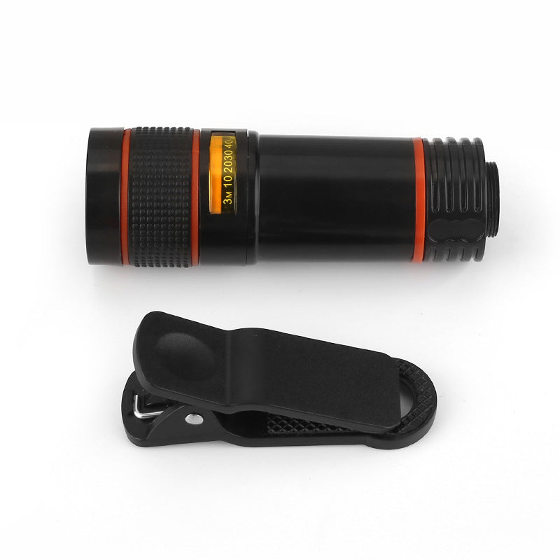 Smartphone Telescope Zoom Lens Clip-On