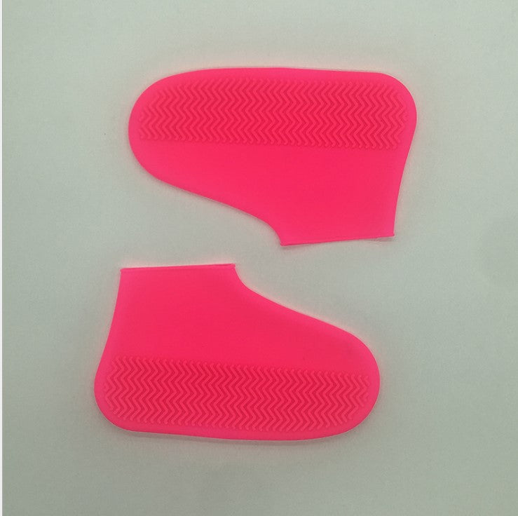 Silicone Waterproof Shoe Covers – Heeled Overshoes, Unisex