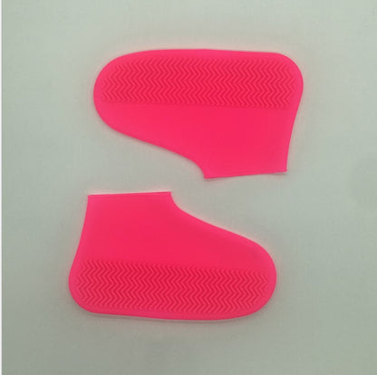 Silicone Waterproof Shoe Covers – Heeled Overshoes, Unisex