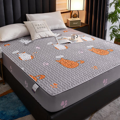 Novelty Print Quilted Mattress Cover – 12 Designs, 5 Sizes