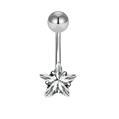 Stainless Steel Navel Stud – Belly Button Piercing Jewellery, 30 Styles