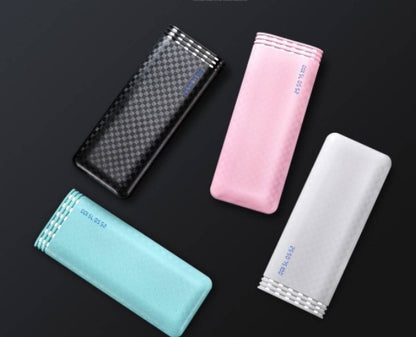 Cosmic Lighthouse Power Bank – 10000mAh LED Indicator Blue, White, Pink & Black