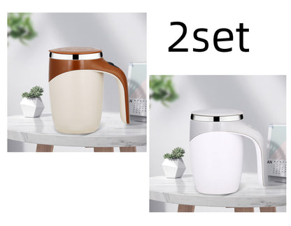 Automatic Self-Stirring Mug — Magnetic Electric Stirring Cup for Coffee, Tea & Shakes
