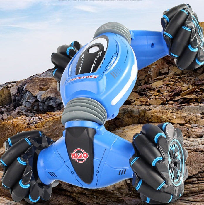 Double-Sided RC Drift Stunt Car – Off-Road Rock Sand Grass