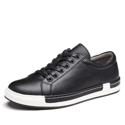 Men's Lace-Up Casual Leather-Look Shoes | PU Upper | EU 38-48