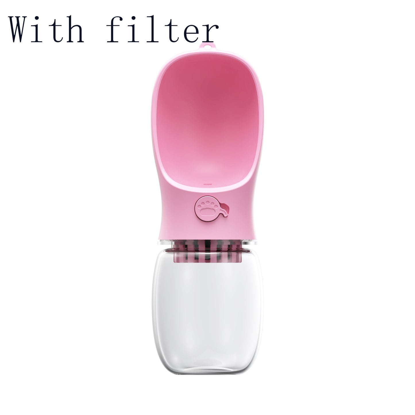 Portable Pet Water Bottle | One-Touch Dog Water Dispenser 350ml & 550ml