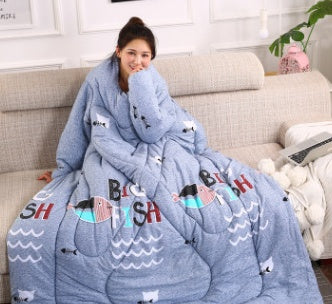 Warm Quilted Comforter | 8 Designs | Standard & Plus Size
