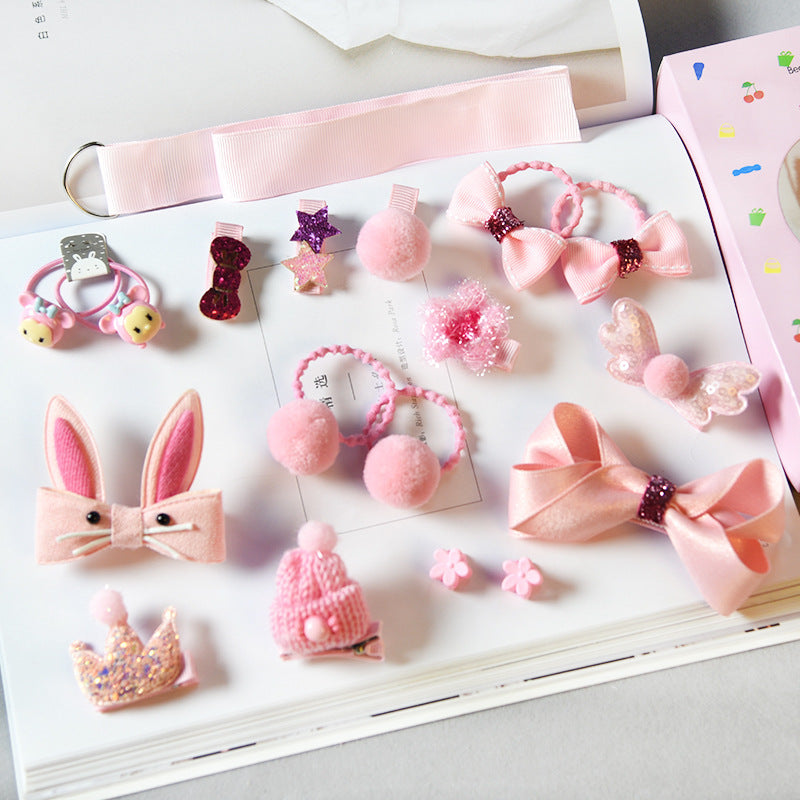 18-Piece Hair Accessories Set | 7 Colours | Women & Girls