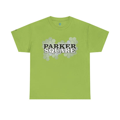 Parker Square T‑Shirt — Retro Campus Logo Tee