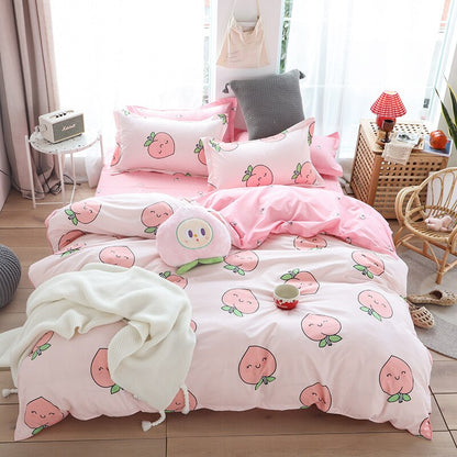 Reactive Print Bedding Set | 3 & 4 Piece | 4 Colours