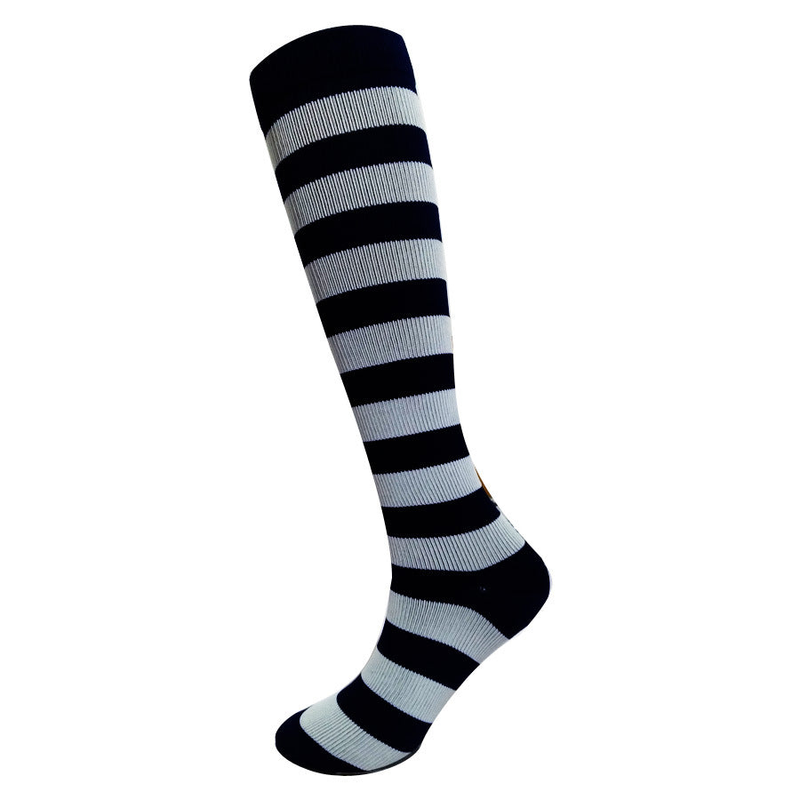 Men's Nylon Jacquard Compression Socks – Sports & Leg Support