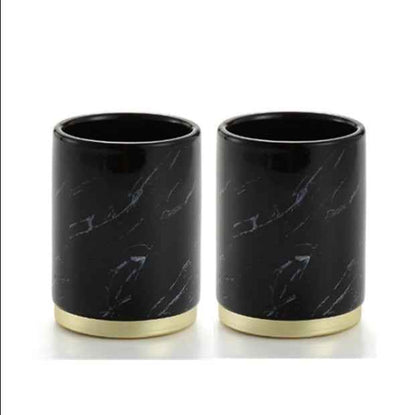 Ceramic Marble Bathroom Accessories Set