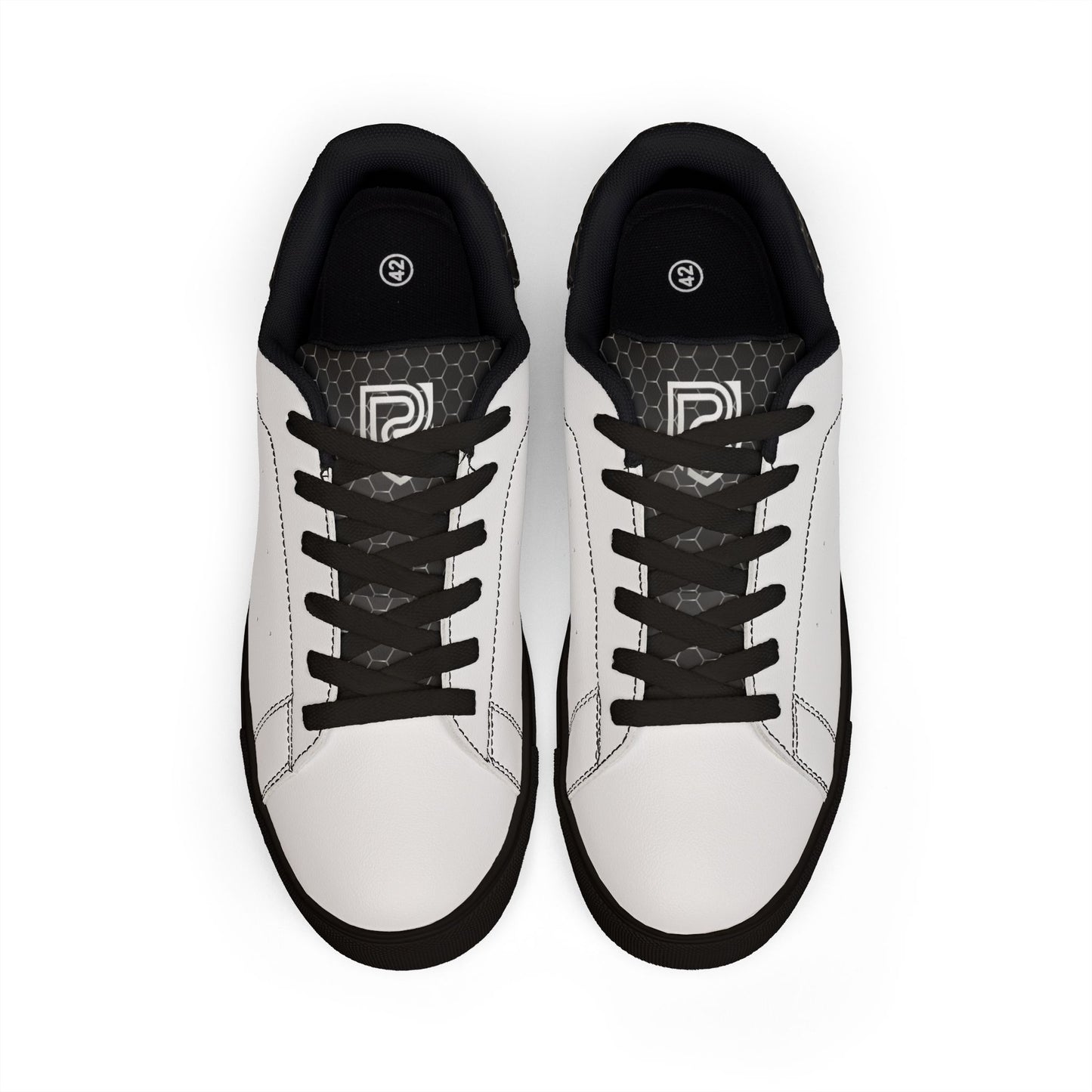 Men's Parker Square Low-Top Sneakers — Minimalist Casual Court Shoes