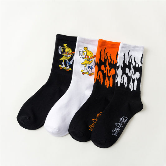 Men’s Cotton Mid-Tube Sports Socks – Odour-Resistant