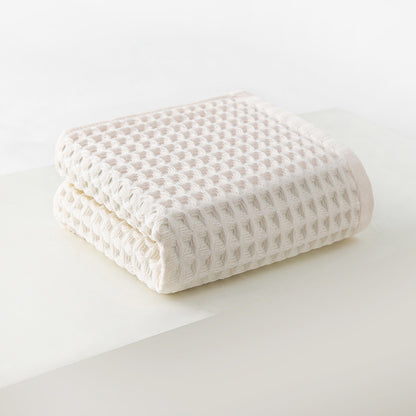 Pure Cotton Jacquard Face Towel | Low-Lint 34x72cm | 7 Colours