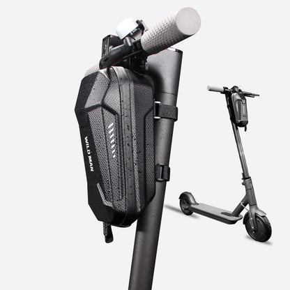 Universal Electric Scooter & Bike Front Bag – Hard Shell PU+EVA Reflective 2L & 3L