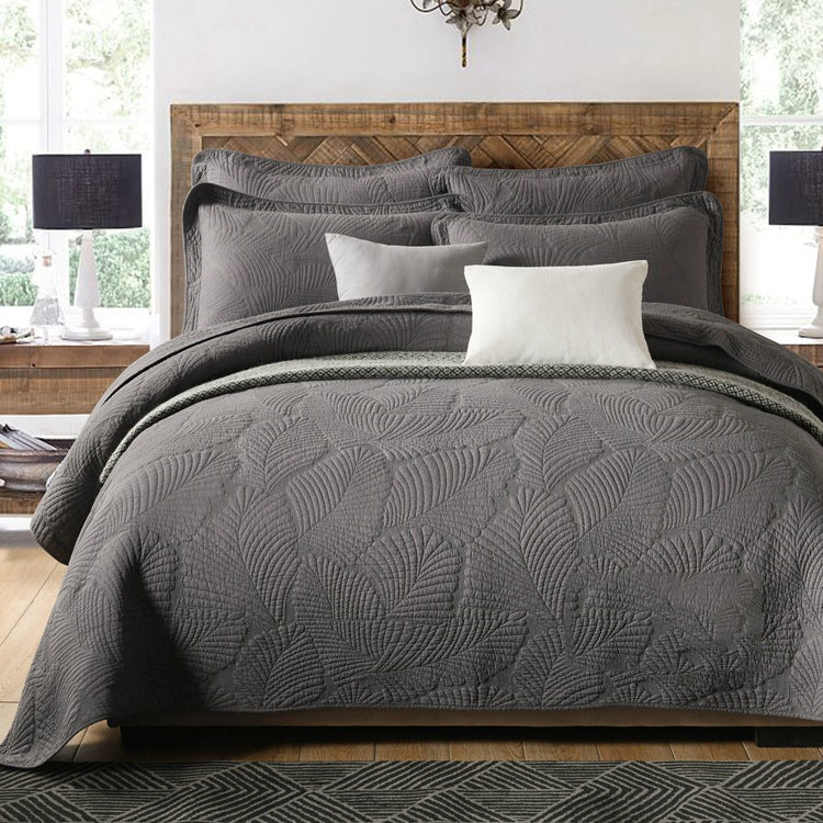 Solid Colour Quilt Cover Set | 3 Piece | 6 Colours
