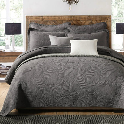 Solid Colour Quilt Cover Set | 3 Piece | 6 Colours