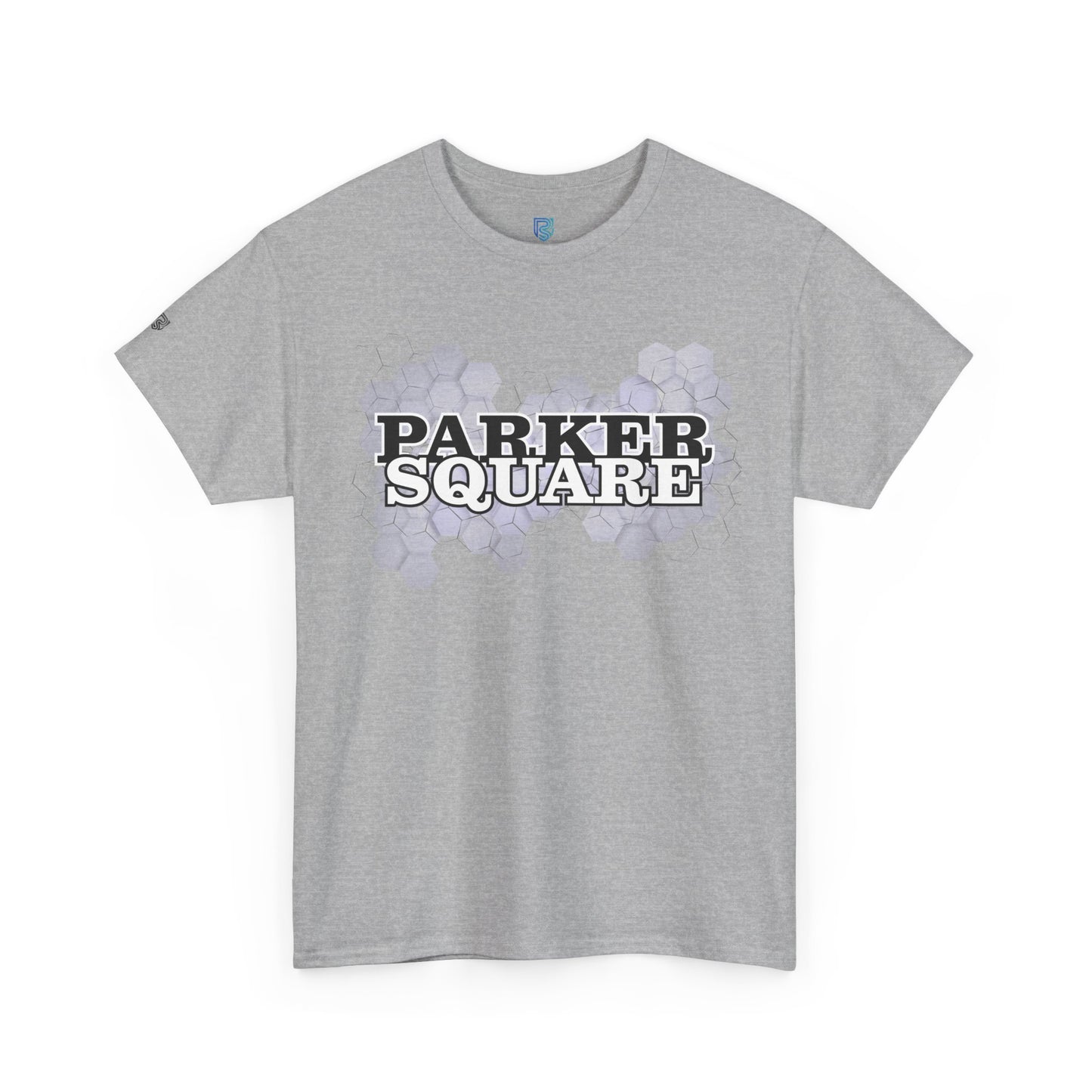 Parker Square T‑Shirt — Retro Campus Logo Tee
