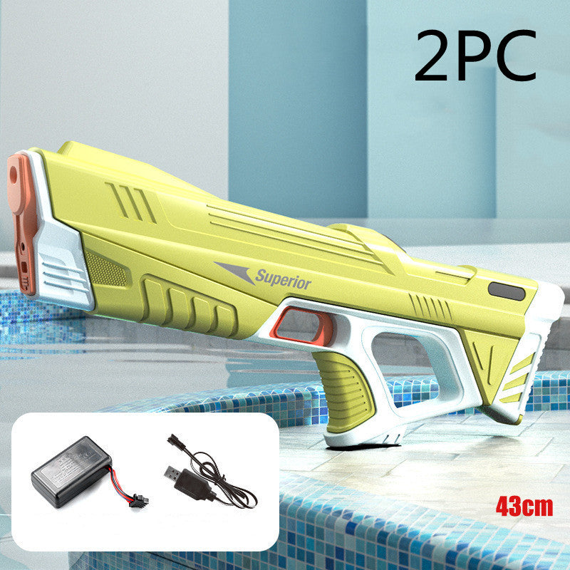 Electric Auto Water Gun | USB Rechargeable Auto-Fill 26–32ft Range