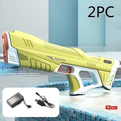 Electric Auto Water Gun | USB Rechargeable Auto-Fill 26–32ft Range