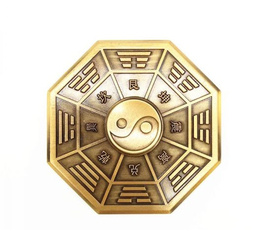 Metal Fingertip Gyro Spinner | Golden & Silver
