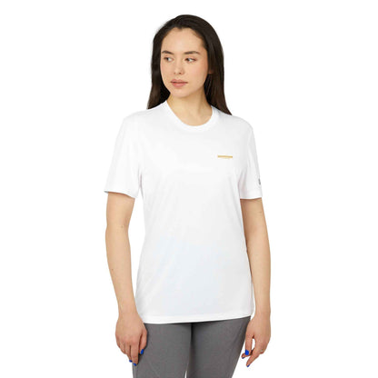 Adidas Sport T-Shirt – Minimal Logo Athletic Tee with UPF 50+