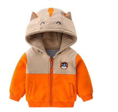 Children's Padded Cotton Hooded Jacket | Lightweight Kids Coat