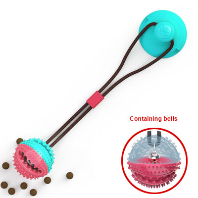 Suction Cup Tug & Chew Dog Toy Ball