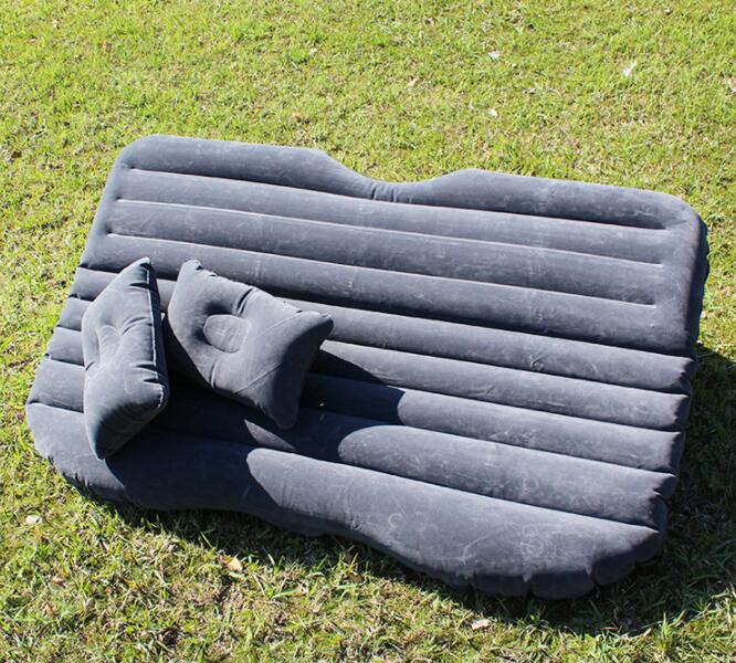 Inflatable Car Bed – Flocked, Universal 5-Seater Fit, 8 Colours