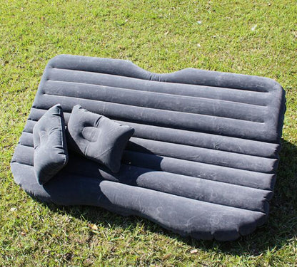 Inflatable Car Bed – Flocked, Universal 5-Seater Fit, 8 Colours