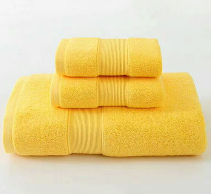 Extra Thick Pure Cotton Bath Towel | Soft & Absorbent | 70×140cm