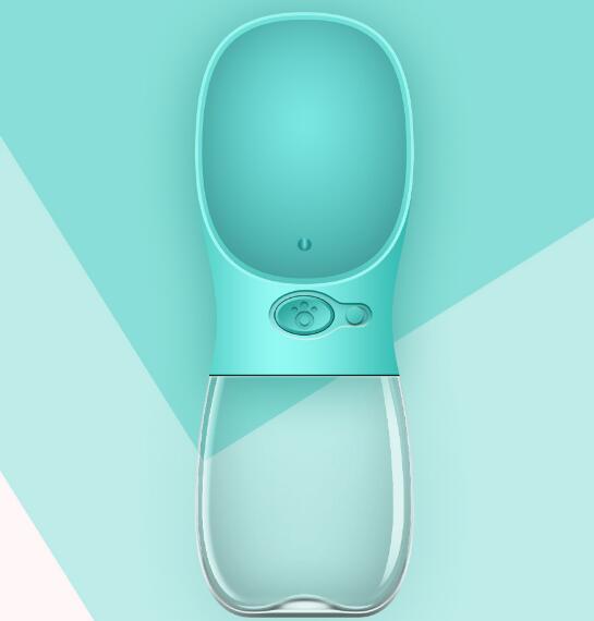 Portable Pet Water Bottle | One-Touch Dog Water Dispenser 350ml & 550ml