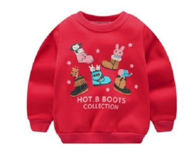 Children's Cartoon Print Sweatshirt | 10 Designs | Kids Top
