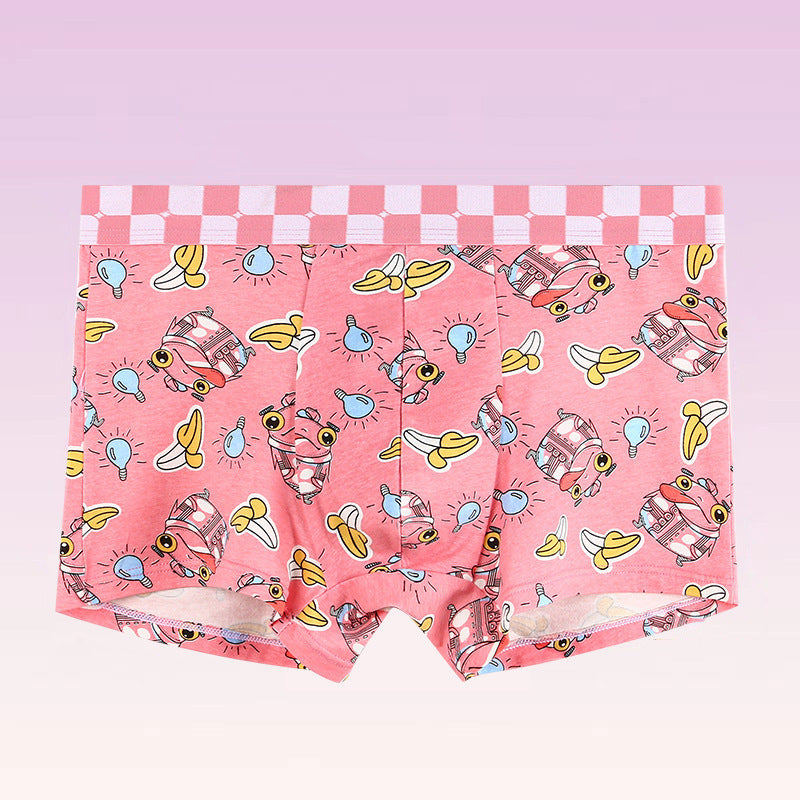 Men's Ice Silk Novelty Boxer Briefs – Cool Mid-Waist 6 Fun Designs