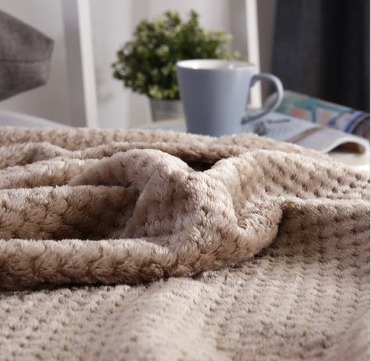 Pineapple Mesh Sofa Throw Blanket | All Seasons