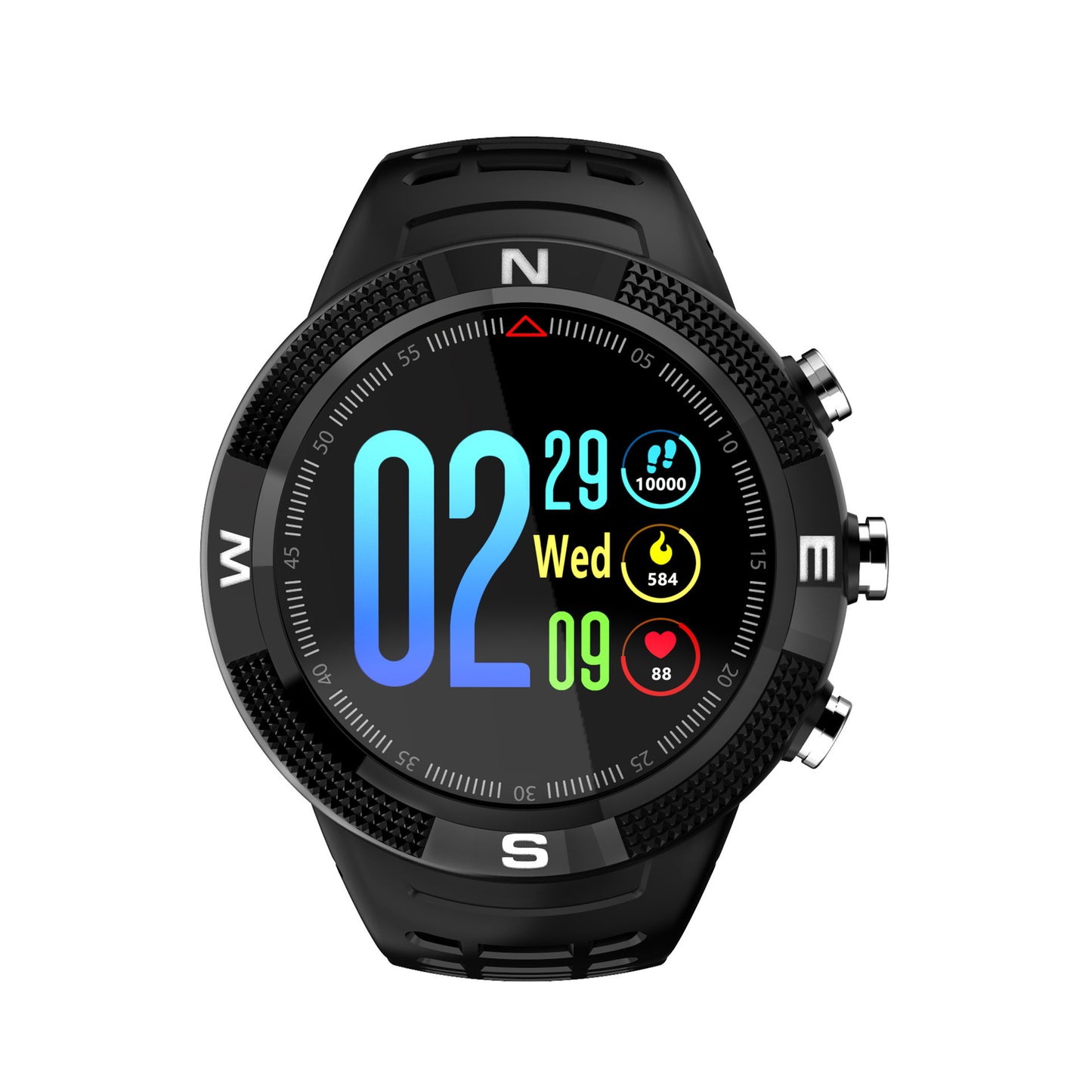F18 Multi-Function Smartwatch – OLED, Health & Sleep Tracking