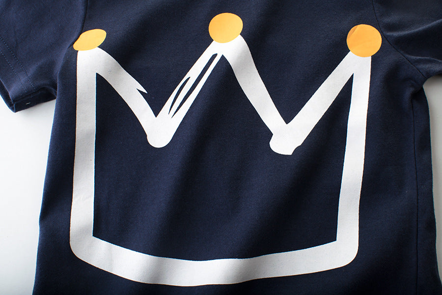 Boys' Short Sleeve Cotton T-Shirt | Age 2-10