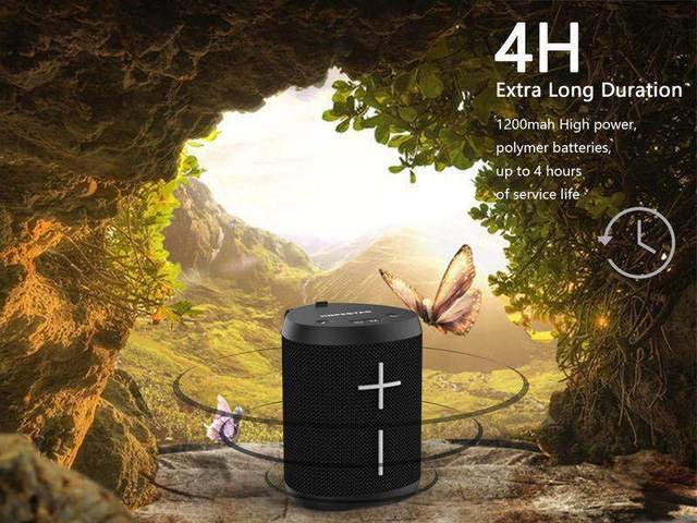 Portable Wireless Bluetooth Speaker | FM Radio & SD Card | 5 Colours