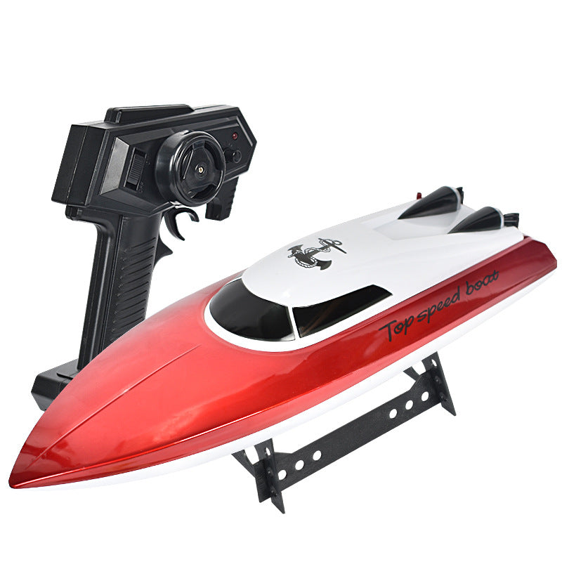 Remote Control Speedboat Toy - Waterproof Electric RC Boat