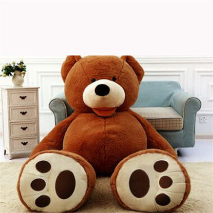 Giant Teddy Bear Plush Shell - Unstuffed Fabric Cover in Multiple Sizes
